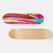 Farbkaskade Skateboard (Horizontal)