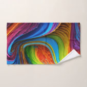 Farbkaskadiertes Badetuch Set (Handtuch)