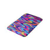 Farbkasten Abstrakt Badematte (Schrägansicht)