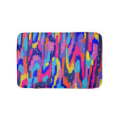 Farbkasten Abstrakt Badematte (Vorderseite)