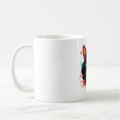 Farbkatze Kaffeetasse (Links)
