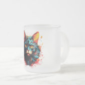 Farbkatze Mattglastasse (VorderseiteRechts)