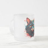 Farbkatze Mattglastasse (Vorderseite Links)