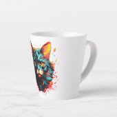 Farbkatze Milchtasse (Rechte Ecke)