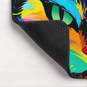 Farbkatze Mousepad (Ecke)