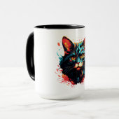 FARBKATZE TASSE (Vorderseite Links)