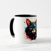 FARBKATZE TASSE (Vorderseite Links)