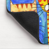 Farbkatzen - Mousepad (Ecke)