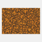 Farbkatzenaufdruck Geschenkpapier Set (Vorderseite)