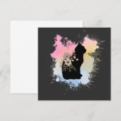 Farbkatzenkarte (Vorne/Hinten)