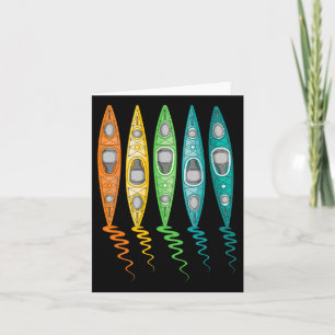 Farbkayakboot Outdoor Fluss Reise Kayaking  Karte