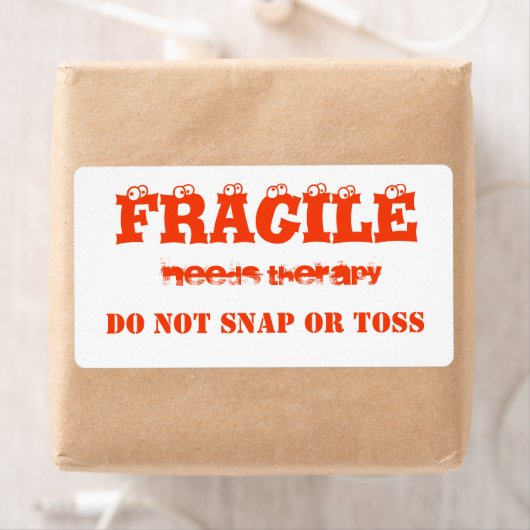 Farbkennzeichnung für fragile Orange (Insitu)