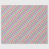 Farbkette Geschenkpapier (Flach)