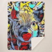 Farbkick - Ferkel Sherpadecke (Vorderseite)