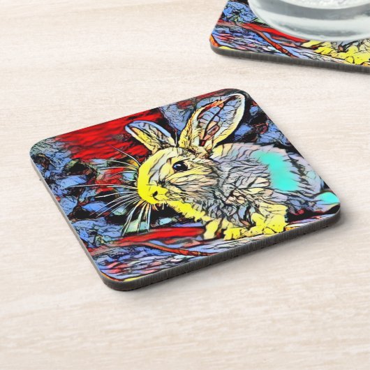 Farbkick Getränkeuntersetzer (Linke Seite)