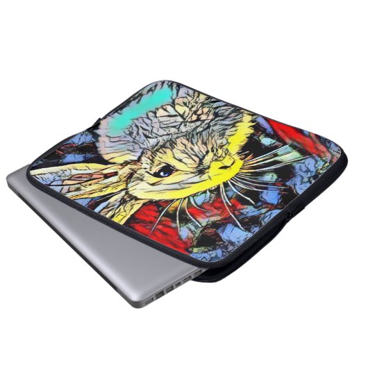 Farbkick Laptopschutzhülle (Vorne Knopf)