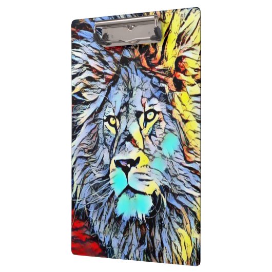 Farbkick - Löwenkönig Klemmbrett (Links)