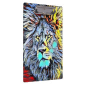 Farbkick - Löwenkönig Klemmbrett (Rechts)