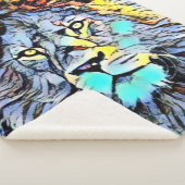 Farbkick - Löwenkönig Sherpadecke (3/4)