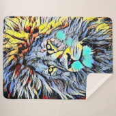 Farbkick - Löwenkönig Sherpadecke (Vorderseite (Horizontal))