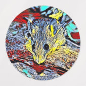 Farbkick - Maus Etiketten (Design 1)