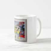 Farbkick - Meerkat Kaffeetasse (VorderseiteRechts)