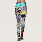 Farbkick - Otter Leggings (Rückseite)