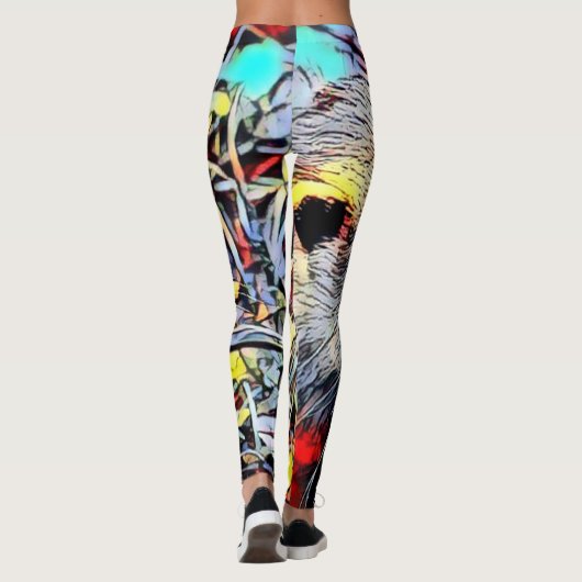 Farbkick - Otter Leggings (Rückseite)