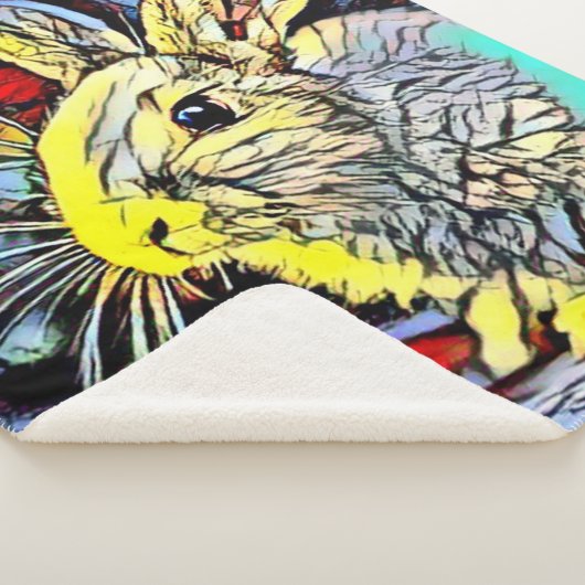 Farbkick Sherpadecke (3/4)