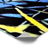 Farbkick - Welpe Poster (Ecke)