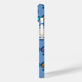 Farbklammern für benutzerdefinierte Namen Case-Mate iPhone Hülle (Rückseite / Links)