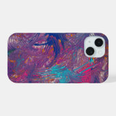 Farbklauen-Wirbel-Design iPhone 15 Hülle (Rückseite (Horizontal))