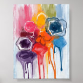 Farbklecks | Aquarellmaler Poster (Vorne)