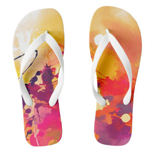 Farbklecks Badesandalen