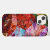 Farbklecks iPhone Hülle (Rückseite (Horizontal))