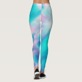 Farbklecks-Leggings Leggings (Rückseite)