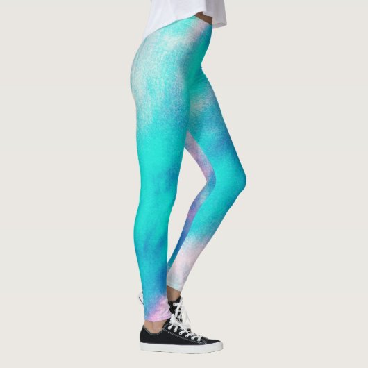 Farbklecks-Leggings Leggings (Rechts)