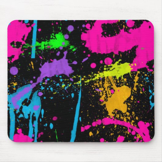 Farbklecks-Mauspad Mousepad (Vorne)