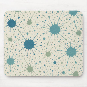 Farbklecks-Muster Mousepad