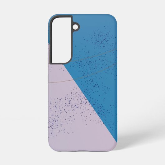 Farbklecks Samsung Galaxy Hülle (Rückseite)
