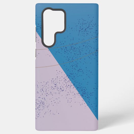 Farbklecks Samsung Galaxy Hülle (Rückseite)