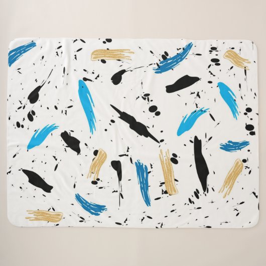 Farbklecks Sherpadecke (Vorderseite (Horizontal))