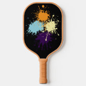 Farbkleckse pickleball schläger (Vorderseite)