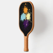 Farbkleckse pickleball schläger (Links)