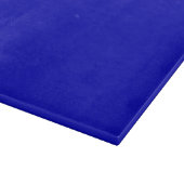 Farbkobaltblau Schneidebrett (Ecke)
