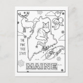 Farbkollage Postkarte (Vorderseite)