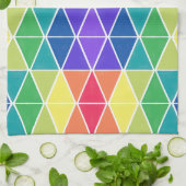 Farbkollektor-Dreieck-Geschirrtuch Geschirrtuch (Gefaltet)