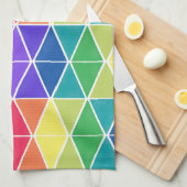 Farbkollektor-Dreieck-Geschirrtuch Geschirrtuch (Viertel Falte)