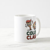 Farbkollision-Künstler-Tasse – Lustiges Geschenk f Kaffeetasse (VorderseiteRechts)