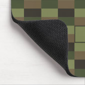 Farbkombination für tiefe Wälder Mousepad (Ecke)